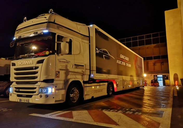 Transfret Auto transport de voiture de course